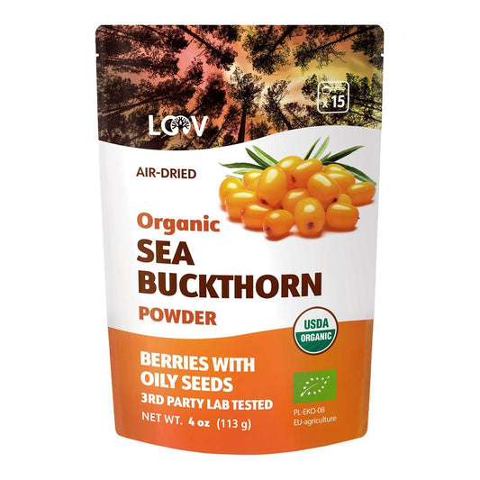 Loov_Organic Sea Buckthorn Air-Dried Powder 113g