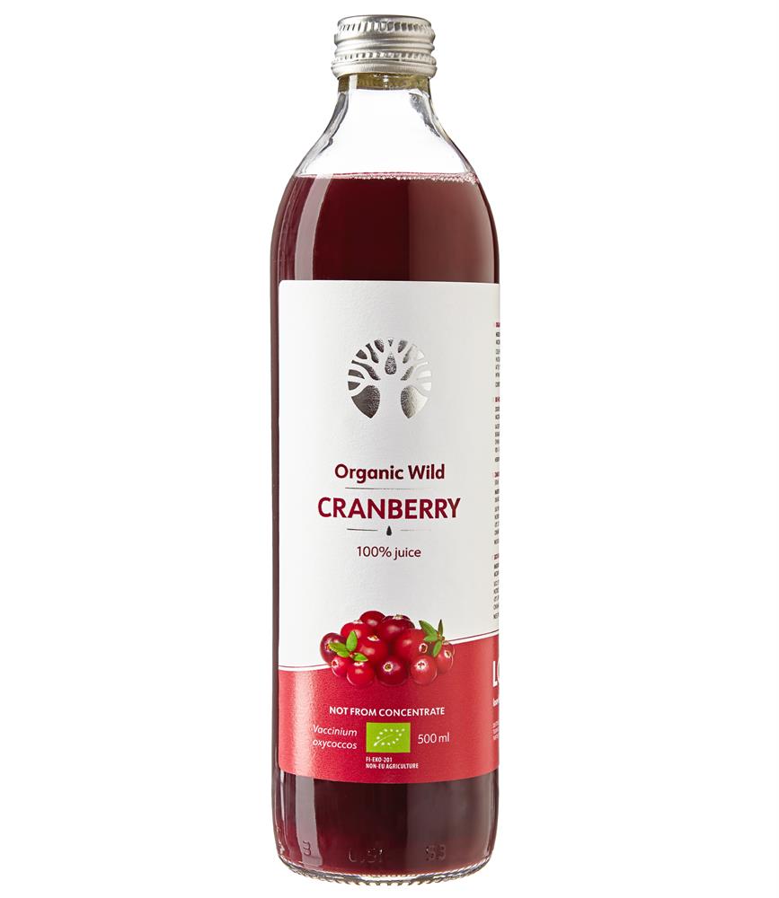 Loov_Organic 100% Wild Cranberry Juice 500ml