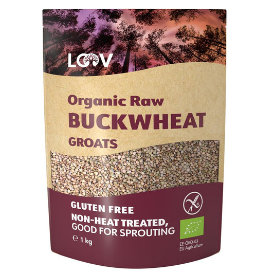 Loov_Organic Raw Buckwheat Groats 1kg
