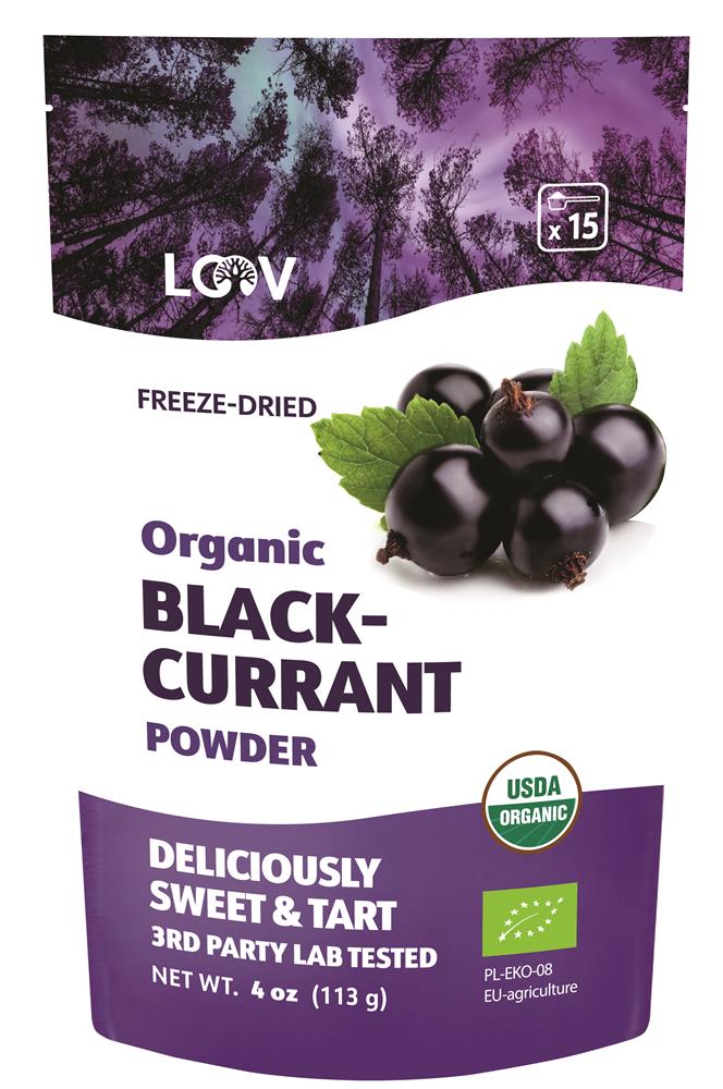Loov_Organic Blackcurrant Freeze-Dried Powder 113g
