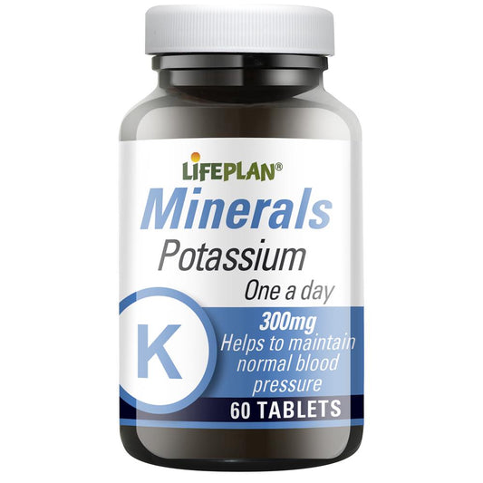 Lifeplan_Potassium 300mg 60 tablets