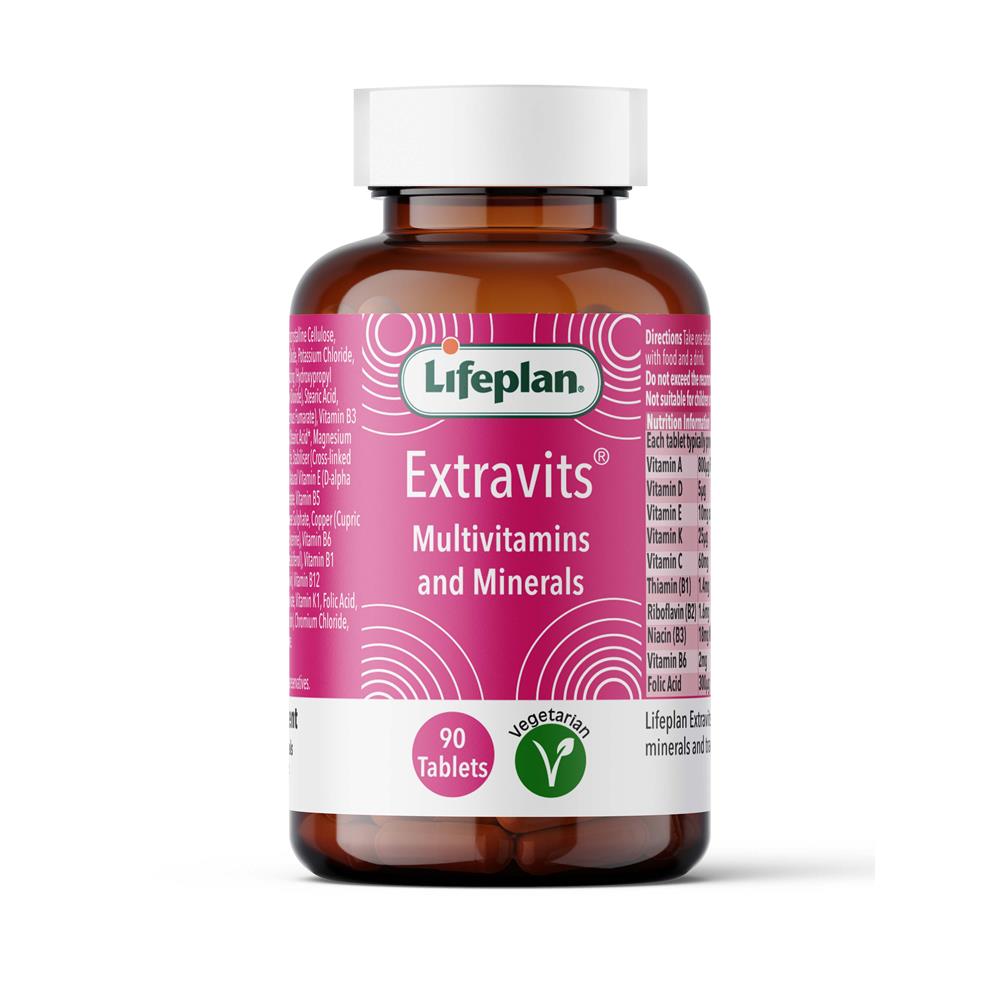 Lifeplan_Extravits. 90 Tablets