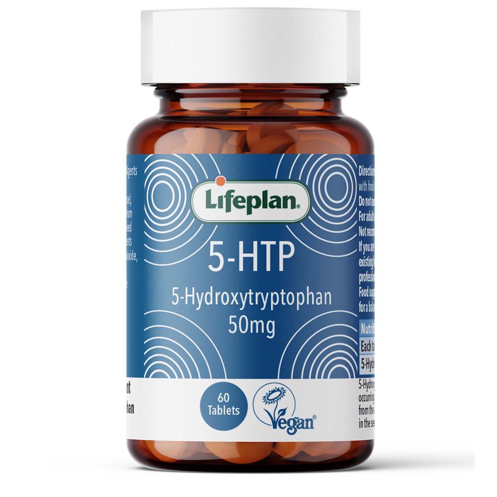 Lifeplan_5HTP 50mg 60 tablets