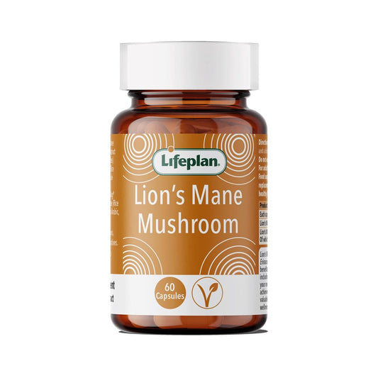 Lifeplan_Lion's Maine Mushroom supports your overall well being. 60 caps