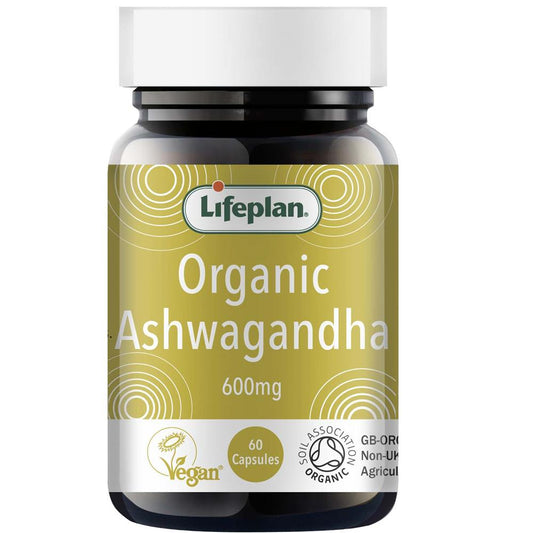 Lifeplan_Organic Ashwagandha Capsules 600mg x 60