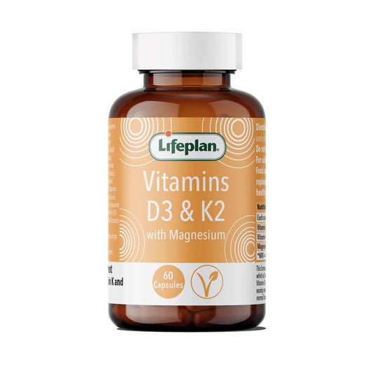Lifeplan_Vitamin D K and Magnesium 60 capsules