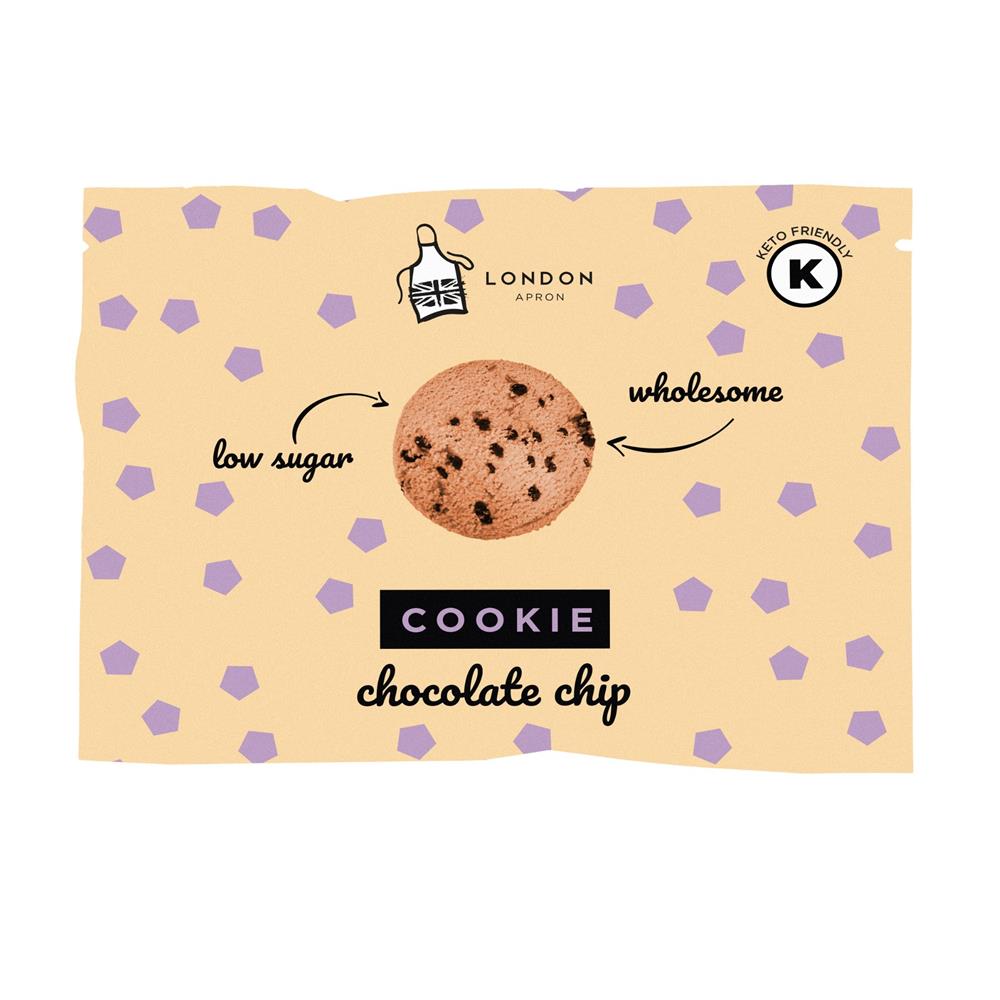 London Apron_Low Sugar Chocolate Chip Cookie 35g-pack of 12
