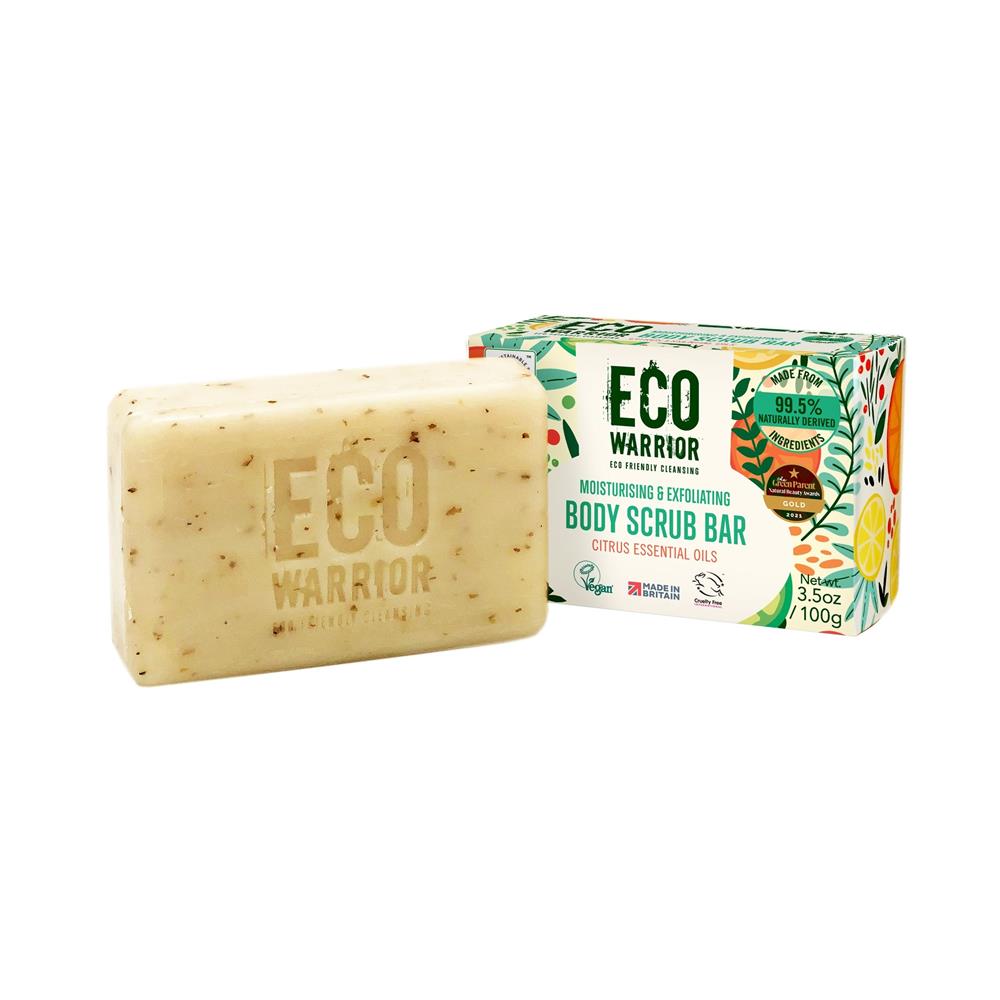 Little Soap Company_Eco Warrior Body Scrub Bar 100g