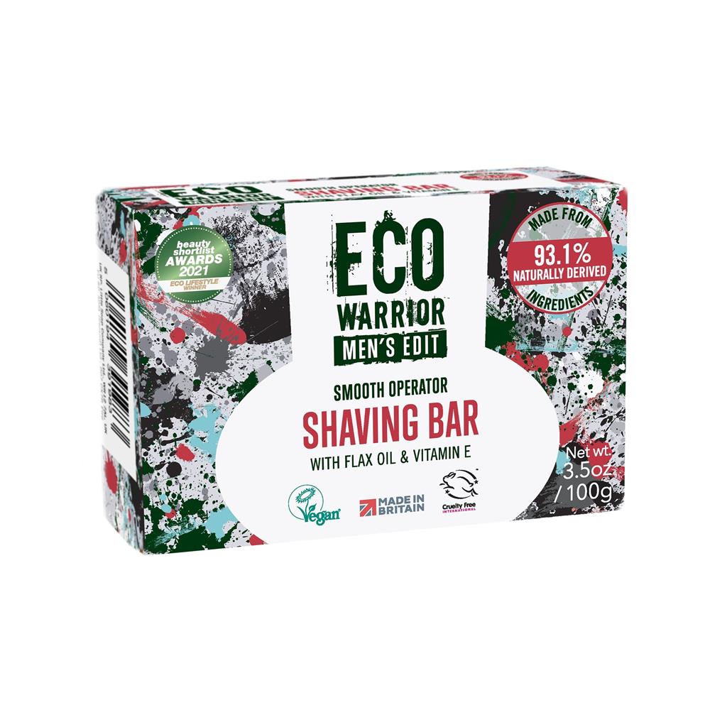 Little Soap Company_Eco Warrior Men Shave Bar 100g-pack of 2