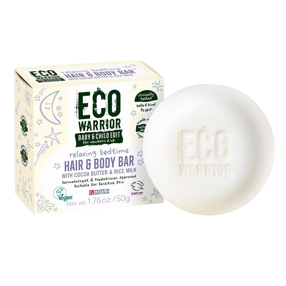Little Soap Company_Eco Warrior Relaxing Bedtime Hair and Body Bar 50g-pack of 2