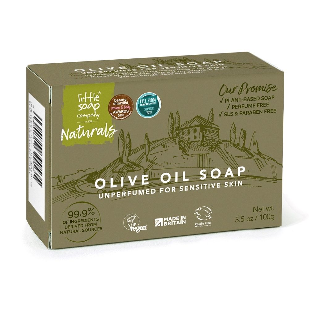 Little Soap Company_Naturals Olive Oil Bar 100g