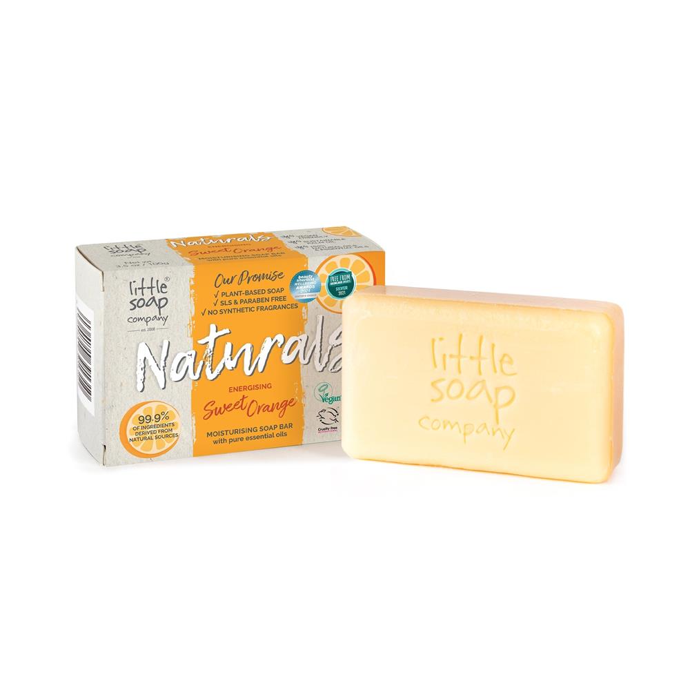 Little Soap Company_Naturals Bar Soap Sweet Orange 100g