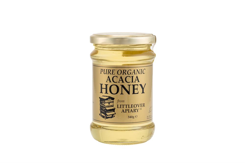 Littleover Apiaries_Organic Acacia Honey 340g