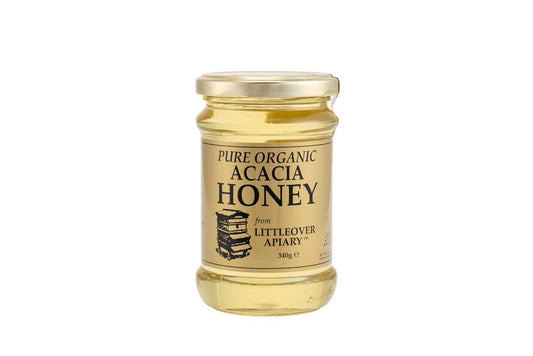 Littleover Apiaries_Organic Acacia Honey 340g