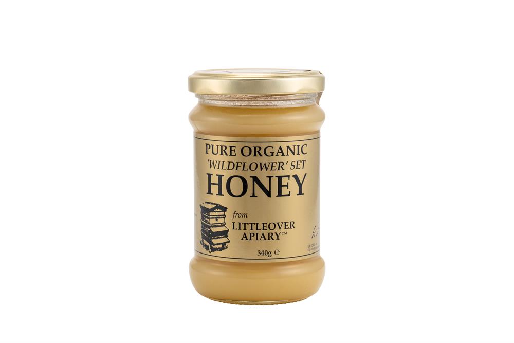 Littleover Apiaries_Organic Set Wildflower Honey 340g