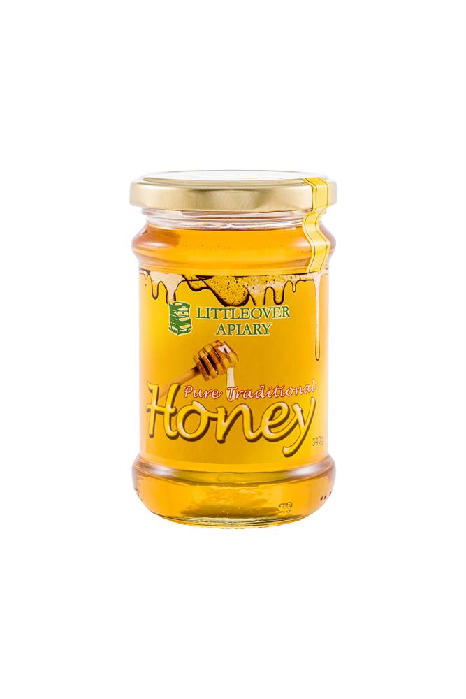 Littleover Apiaries_Traditional Clear honey 340g