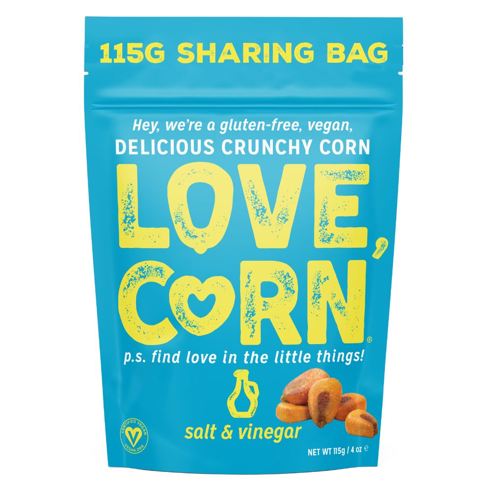 Love Corn_Salt & Vinegar Corn Snack 115g-pack of 6