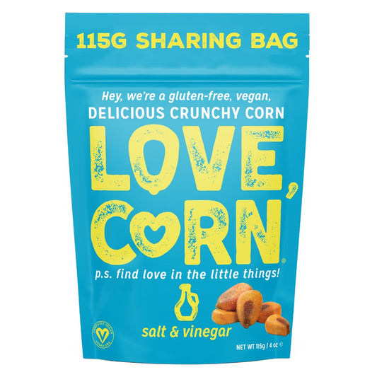 Love Corn_Salt & Vinegar Corn Snack 115g-pack of 6