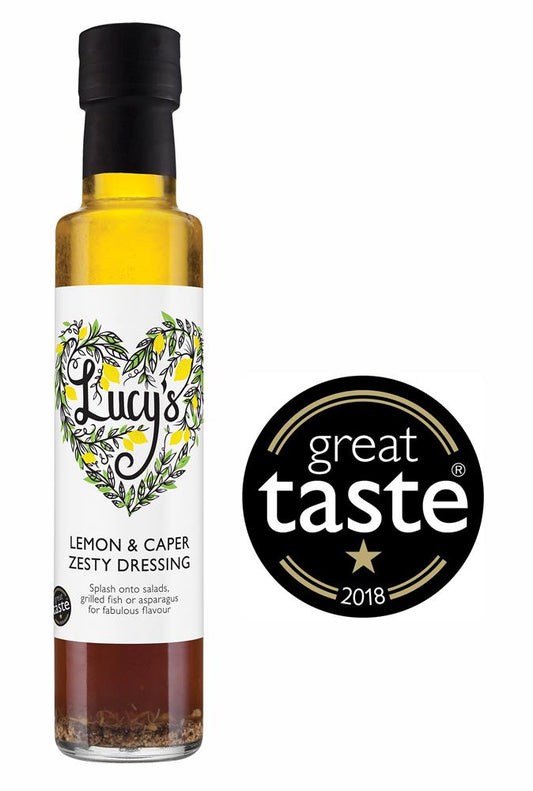 Lucys Dressings_Lemon and Caper Zesty Dressing 250ml-pack of 2