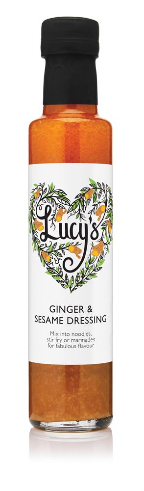 Lucys Dressings_Ginger and Sesame Dressing 250ml-pack of 2