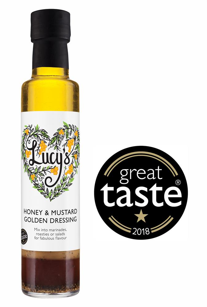 Lucys Dressings_Honey and Mustard Dressing 250ml-pack of 2