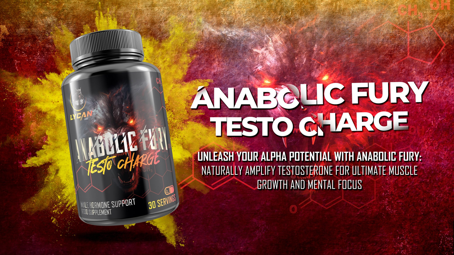 Lycan Labs Anabolic Fury Testo Charge 60 Caps