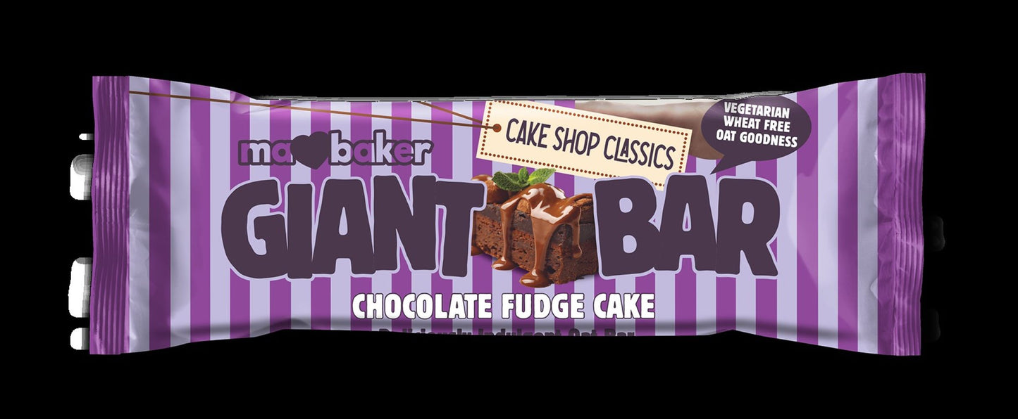 Ma Baker_Cake Shop - Classic Chocolate Fudge Giant Bar 100g-pack of 12