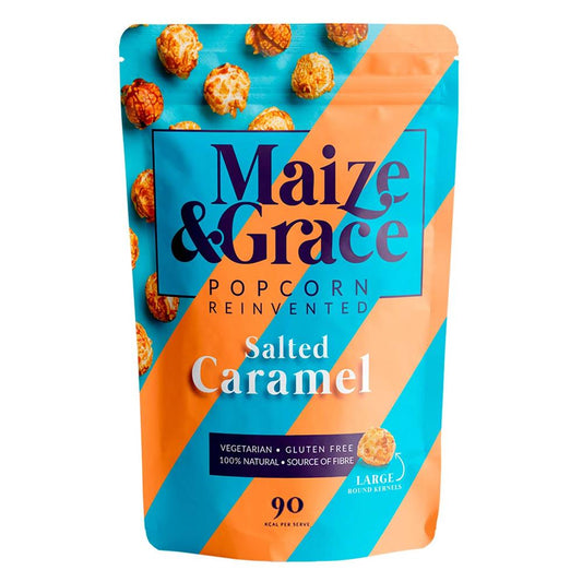 Maize and Grace_Salted Caramel popcorn 75g.-pack of 8