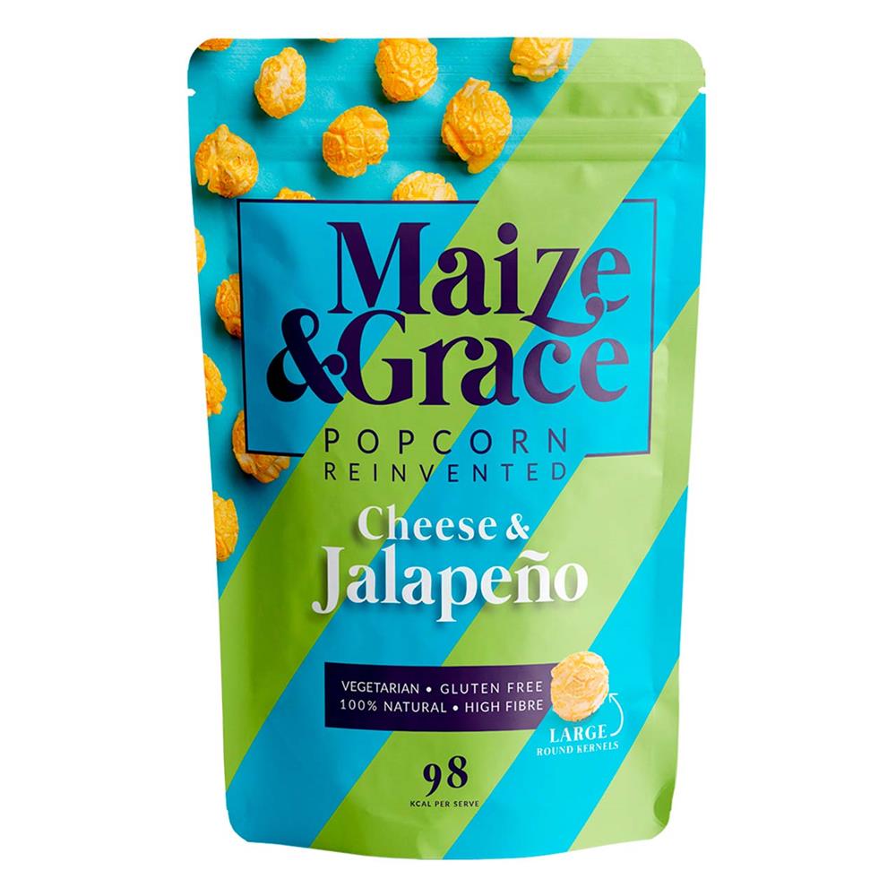 Maize and Grace_Cheese & Jalapeno Popcorn 46g-pack of 8