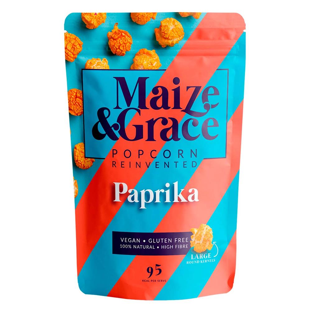 Maize and Grace_Paprika Popcorn 36g-pack of 8
