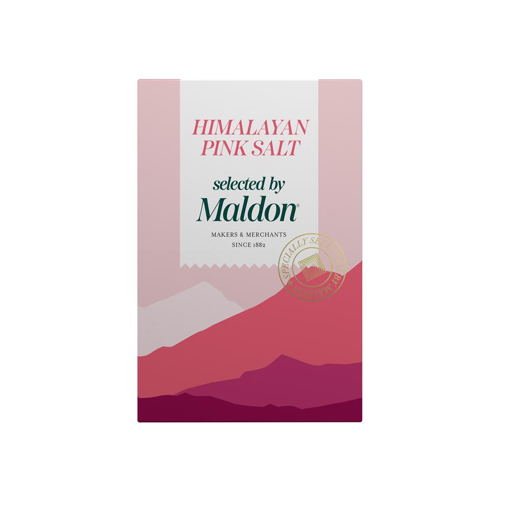 Maldon Salt_Himalayan Pink Salt selected by Maldon 250g-pack of 12