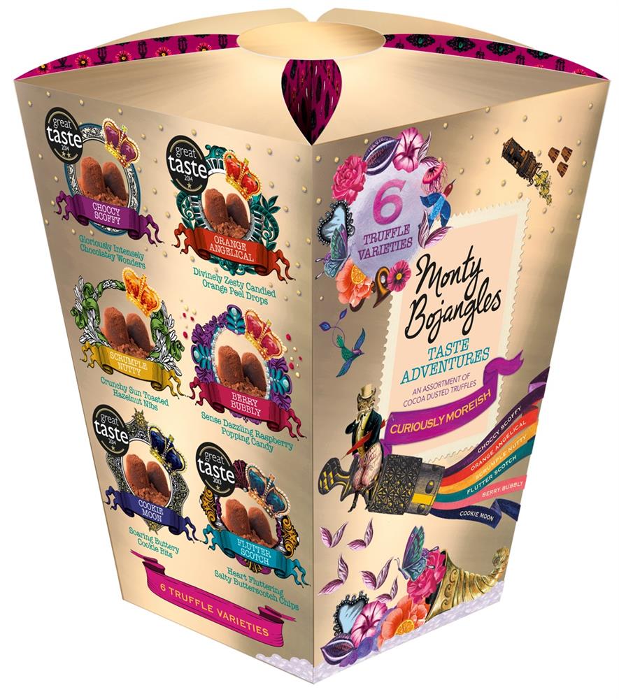 Monty Bojangles_Truffles Selection Crown Top Sharing Gift Box 225g