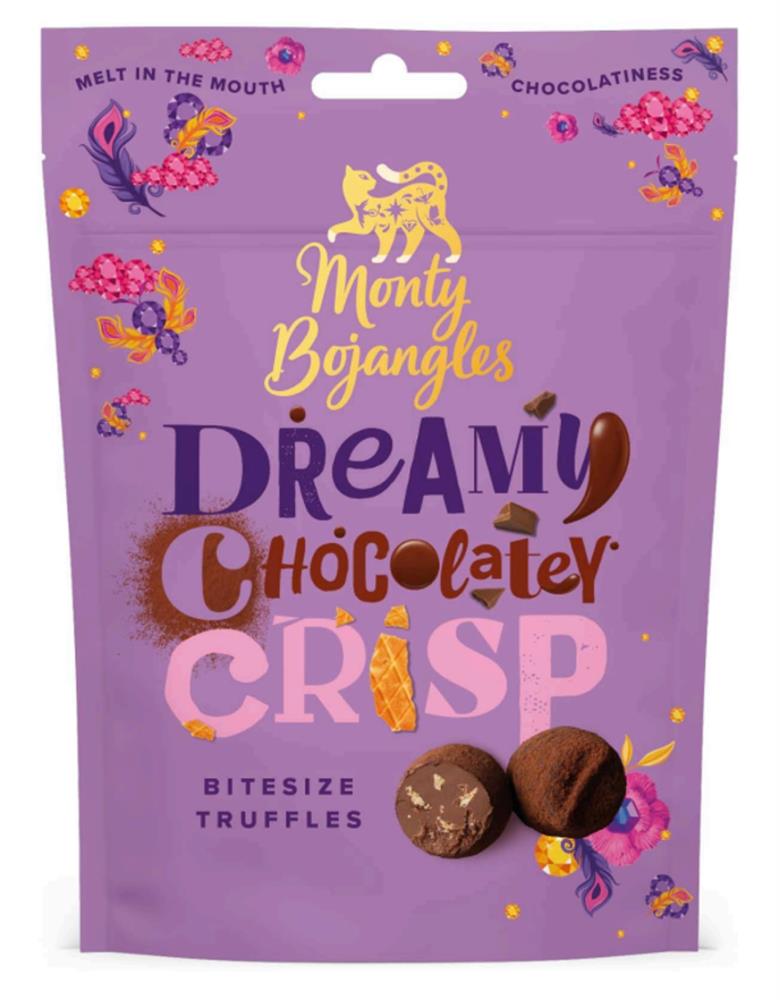 Monty Bojangles_Dreamy Chocolatey Crisp Bitesize Truffles 100g