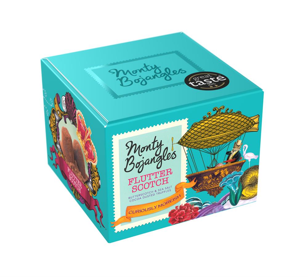 Monty Bojangles_Flutter Scotch Cocoa Dusted Truffles 150g