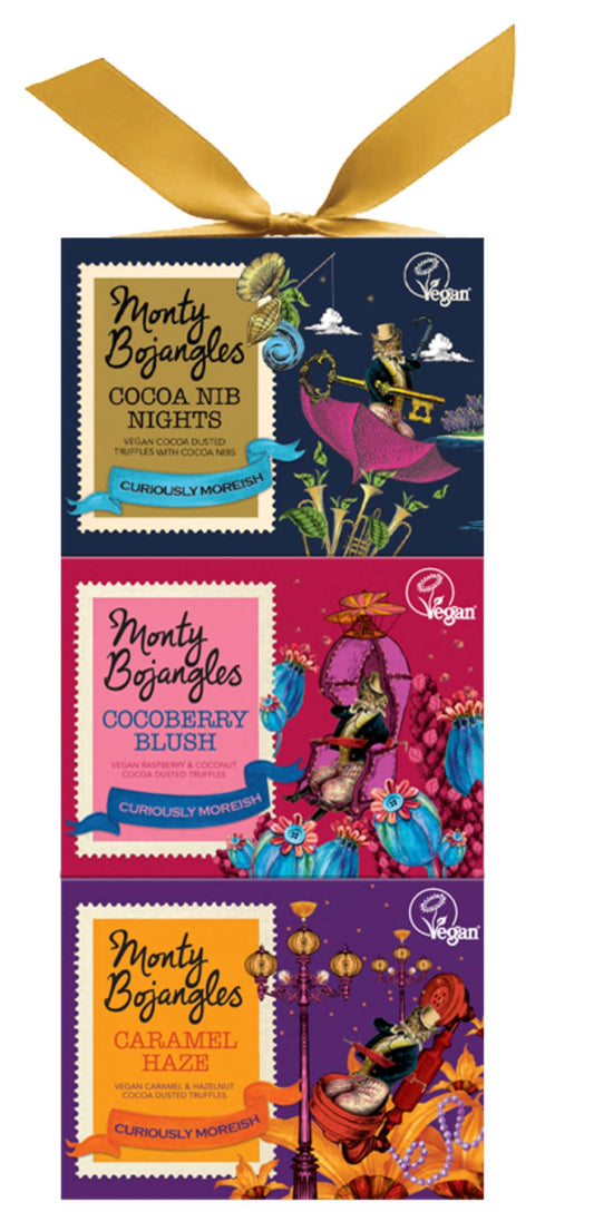 Monty Bojangles_Vegan Truffle Selection Gift Tower 300g