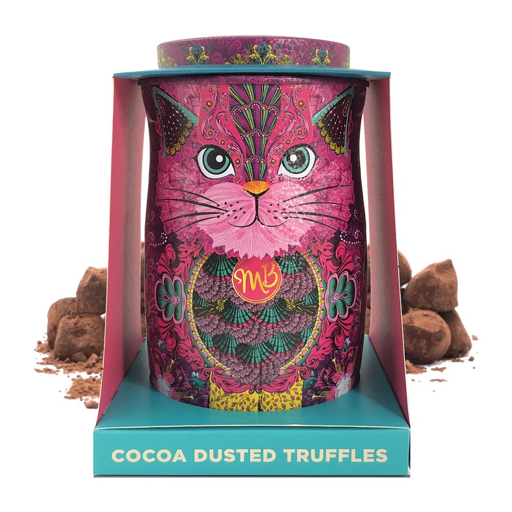 Monty Bojangles_Persian Pink Choccy Scoffy Truffles LE Cat Tin 135g