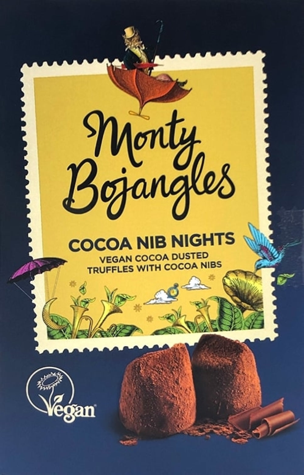 Monty Bojangles_Cocoa Nib Nights Vegan Truffles Gift Carton 180g