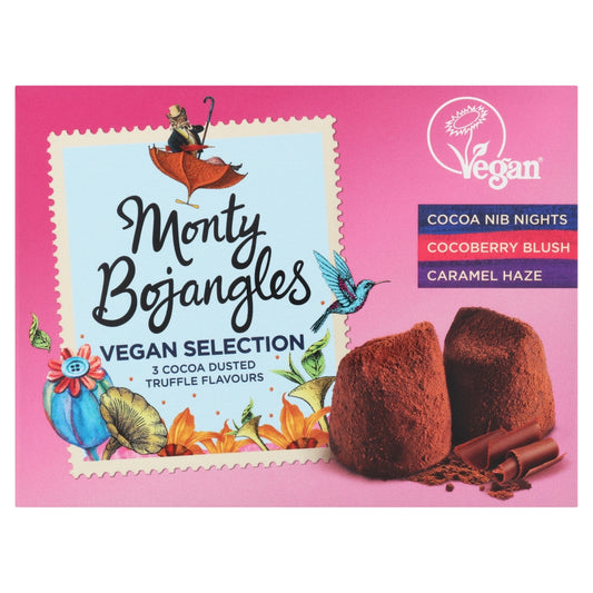Monty Bojangles_Cocoa Dusted Vegan Truffles Selection Gift Box 135g