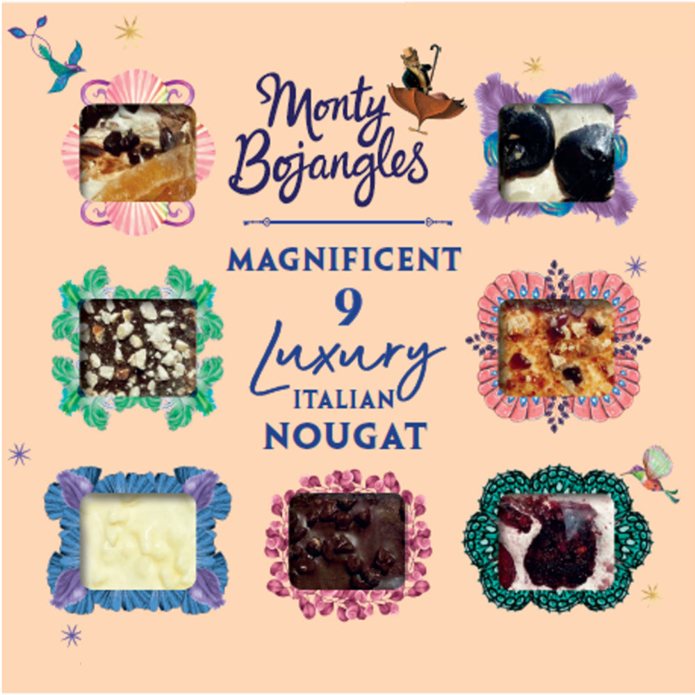 Monty Bojangles_Magnificent Luxury Italian Nougat Collection Gift Box 135g