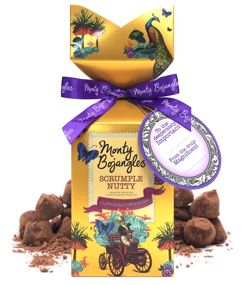 Monty Bojangles_Scrumple Nutty Cocoa Dusted Truffles Tip Top Gift Box 150g