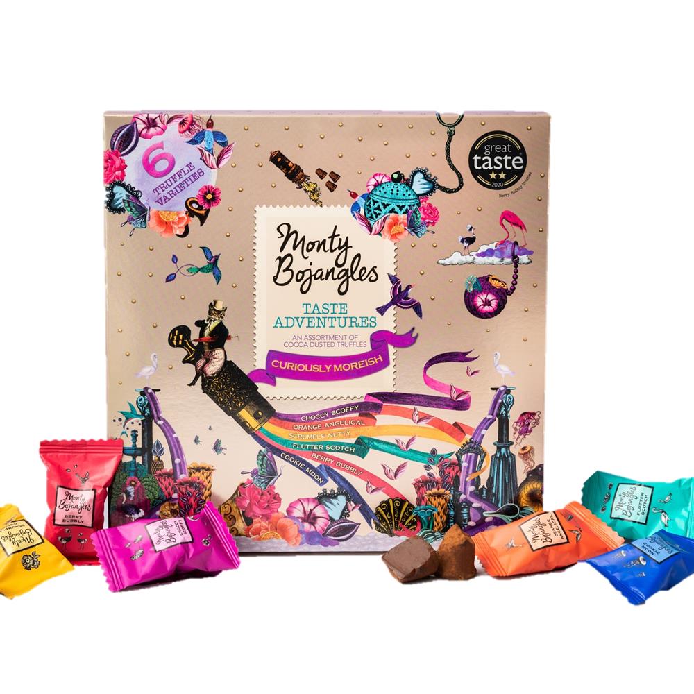 Monty Bojangles_Cocoa Dusted Truffles Selection Glorious Gift Box 315g
