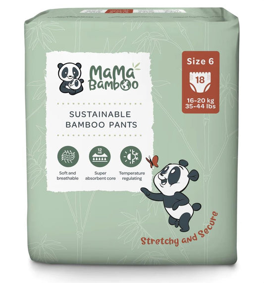 Mama Bamboo_Eco Nappy Pants - Size 6+ (X-Large Plus) 830g