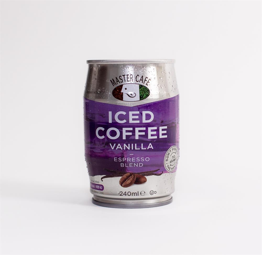 Master Cafe_Iced Coffee - Vanilla Flavour 240ml-pack of 6