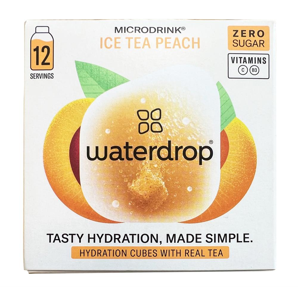 Waterdrop_Ice Tea Peach Microdrink - Hydration Cubes 12 Capsule