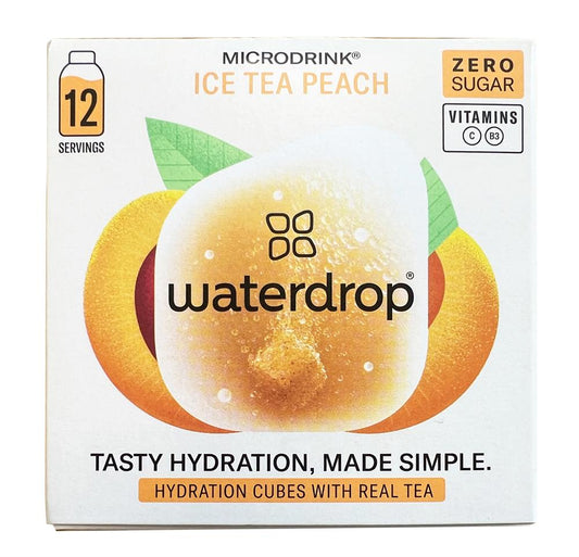Waterdrop_Ice Tea Peach Microdrink - Hydration Cubes 12 Capsule