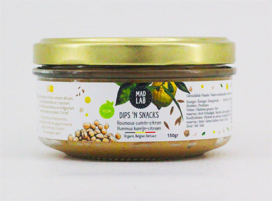 MAD LAB_Lemon Hummus Dip 150g-pack of 6