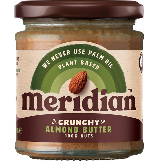 Meridian_Crunchy Almond Butter 100% 170g