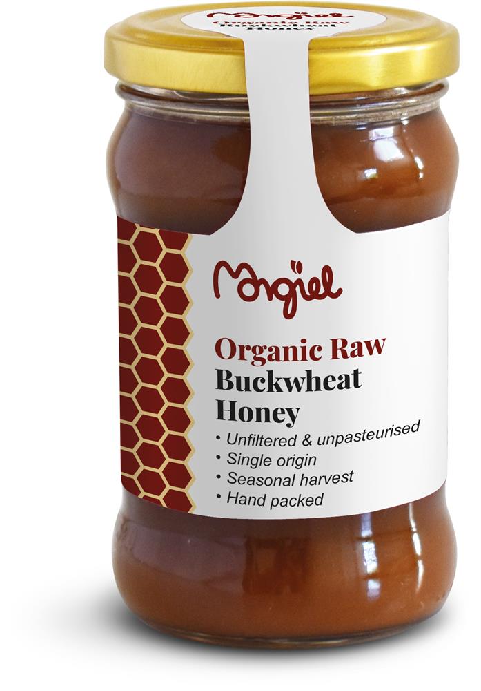 Organic Raw Buckwheat Honey 390g