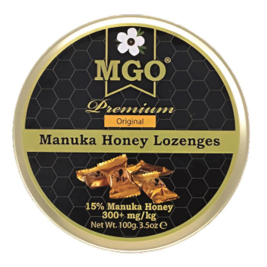 MGO_15% OFF MGO Manuka honey Lozenges 300+ 100g Tin
