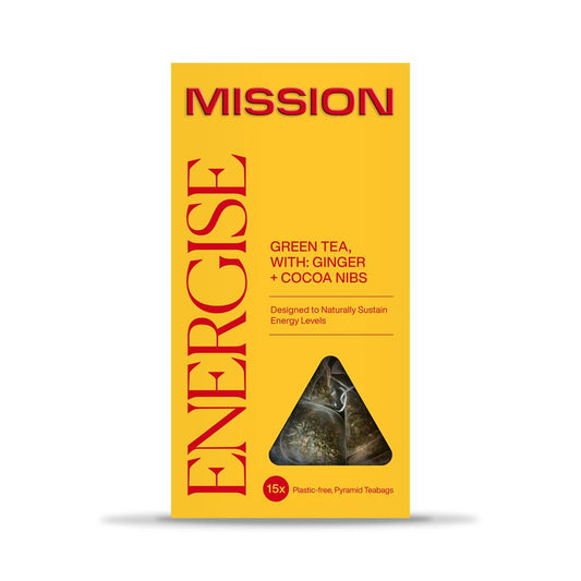 Mission_Energise Green Tea 15 Tea Bags